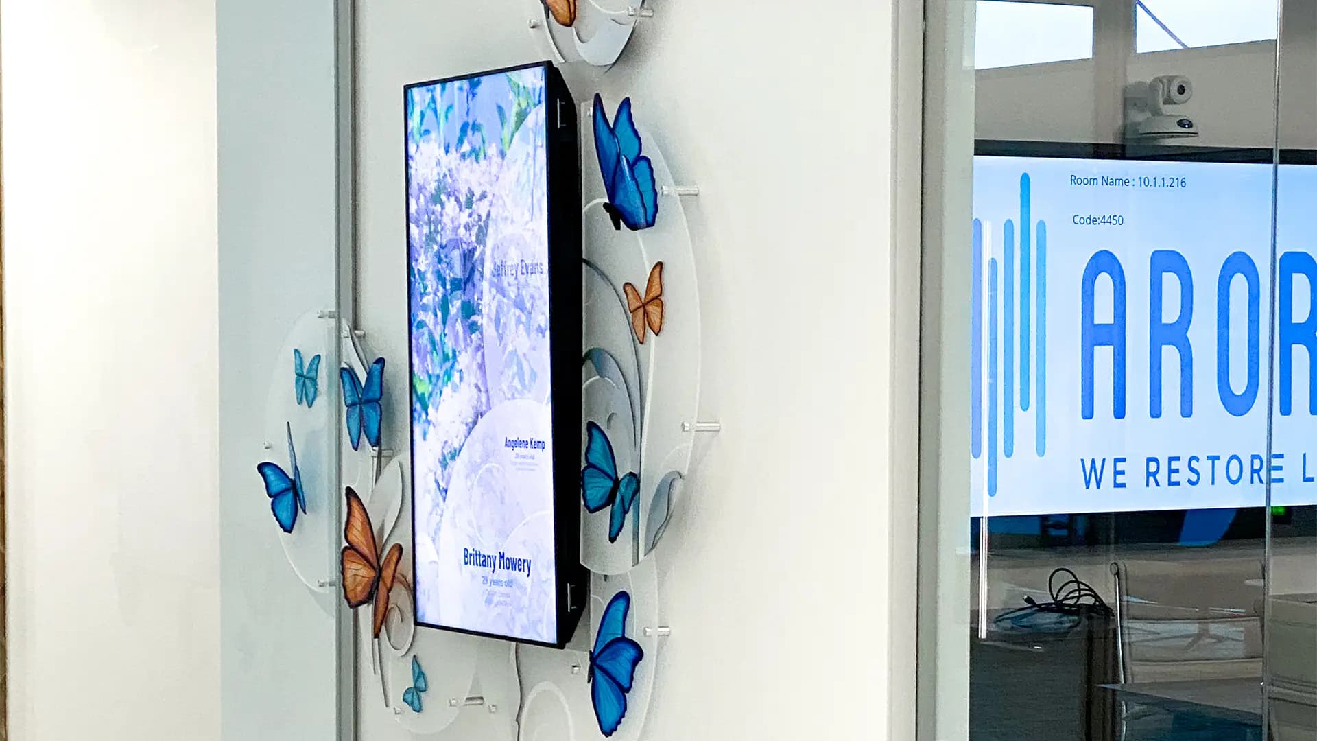 Butterfly Digital Donor Wall Creates Immersive Experience