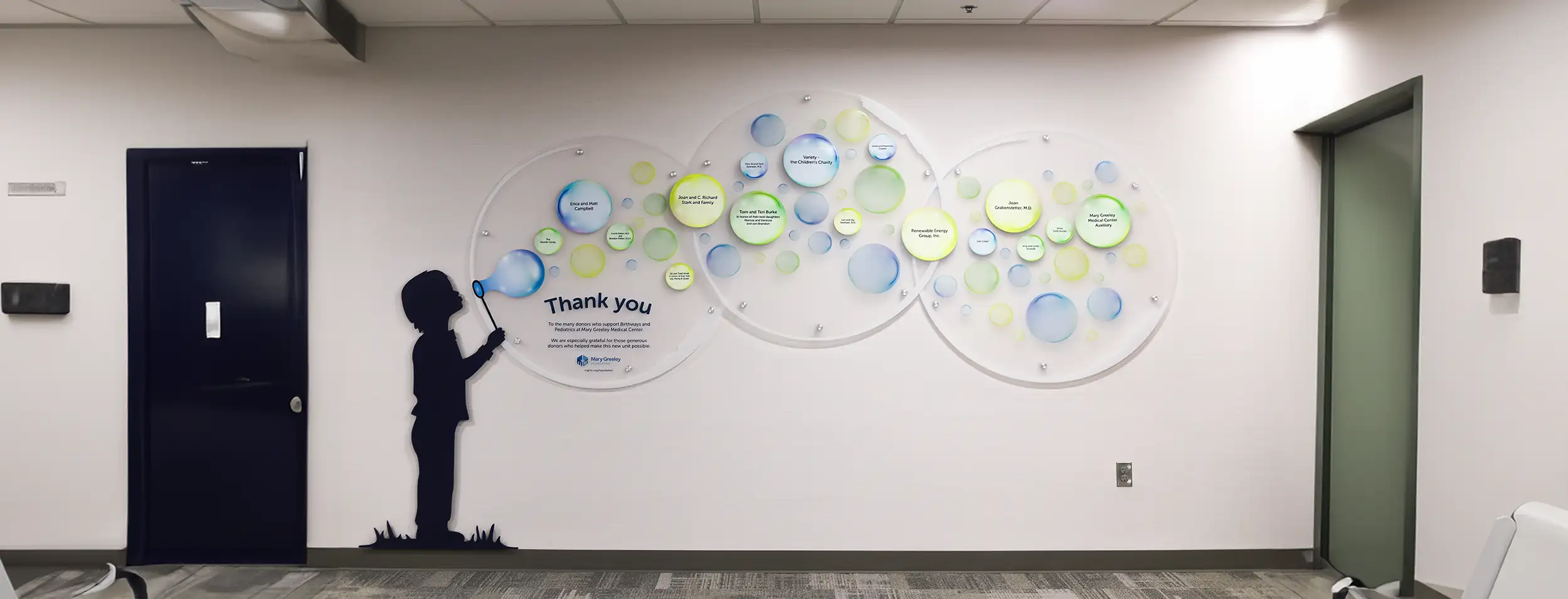 Modern Recognition Wall