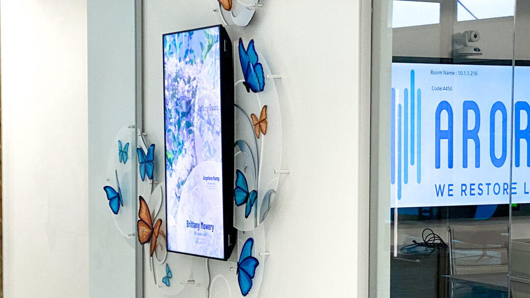 Digital donor recognition Butterflies Arreya